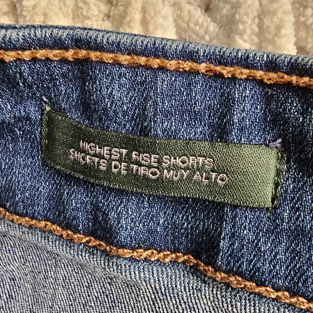 EUC WILD FABLE HIGHEST RISE SHORT SHORTS SIZE 14 / 32 REGULAR